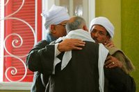 Abu Zaid führt die Anführer der beiden Seiten zueinander. © Foto: Frieder Blickle für Peace Counts