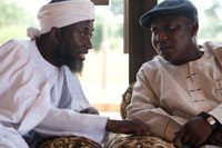 Imam Ashafa und Pastor James Wuye. © Foto: Ulf Reinhardt für Peace Counts