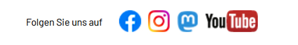 Symbole der Social-Media-Kanäle der LpB Symbole der Social-Media-Kanäle der LpB
