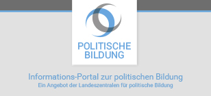 Logo mit Link zum Portal Politische Bildung