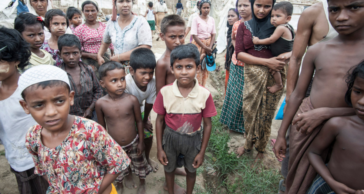 Rohingya-Flüchtlingskinder in Myanmar | Av Steve Gumaer | CC BY NC 2.0 Rohingya-Flüchtlingskinder in Myanmar | Av Steve Gumaer | CC BY NC 2.0