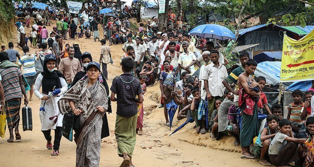 Muslimische Rohingya Flüchtlinge | Wikimedia | Seyyed Mahmoud Hosseini | CC BY 4.0 Muslimische Rohingya Flüchtlinge | Wikimedia | Seyyed Mahmoud Hosseini | CC BY 4.0