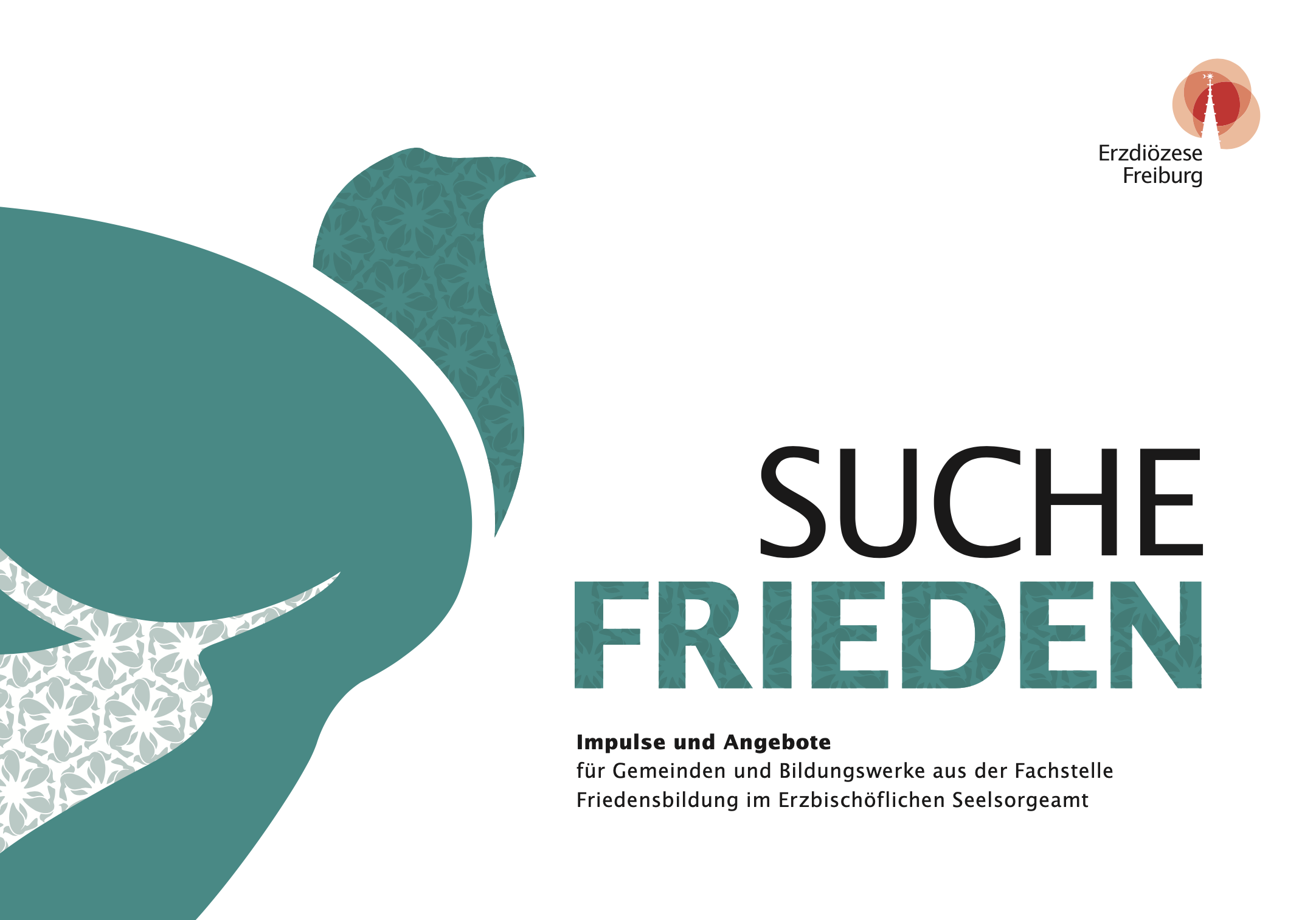 Titelblatt Suche Frieden | Fachbereich Friedensbildung/pax christi der Erzdiözese Freiburg 