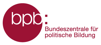 Logo mit Link zur Website der Bundeszentrale für politische Bildung zum Thema Flucht und Asyl
