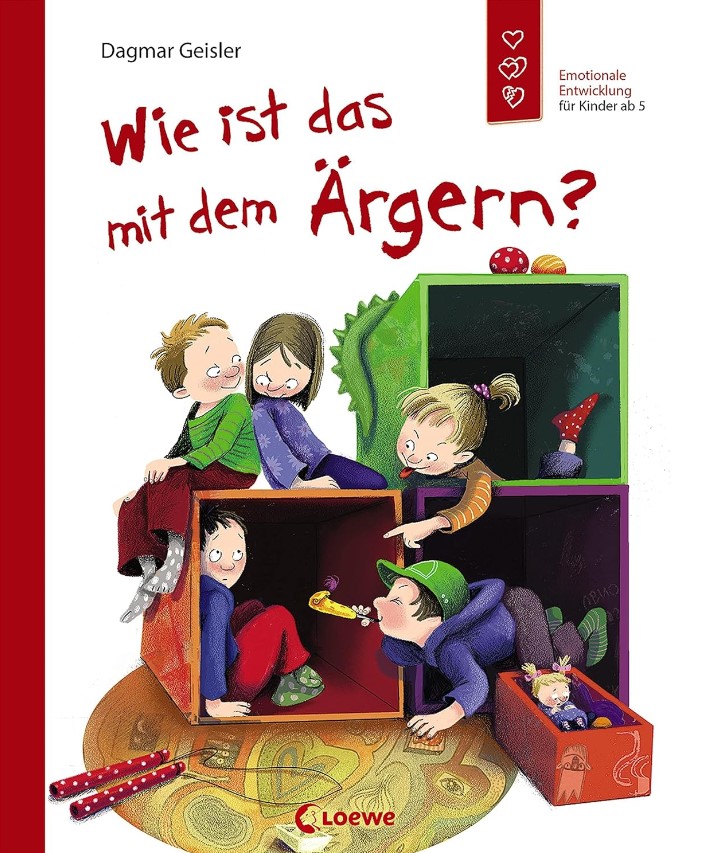 Buchcover | Wie ist das mit dem Ärgern? | Illustration: Dagmar Geisler/ Elke Kohlmann