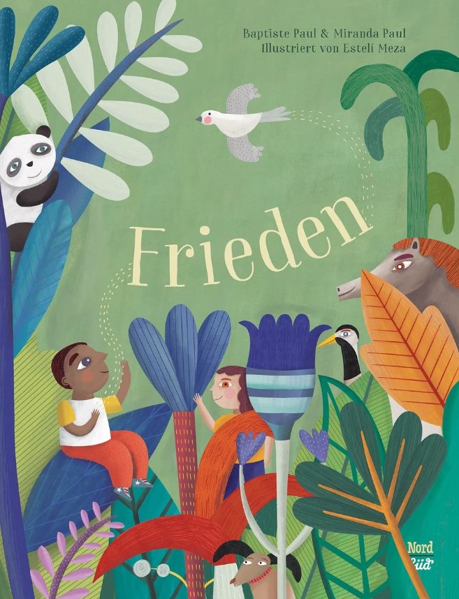 Buchcover | Frieden | Illustration: Estelí Meza