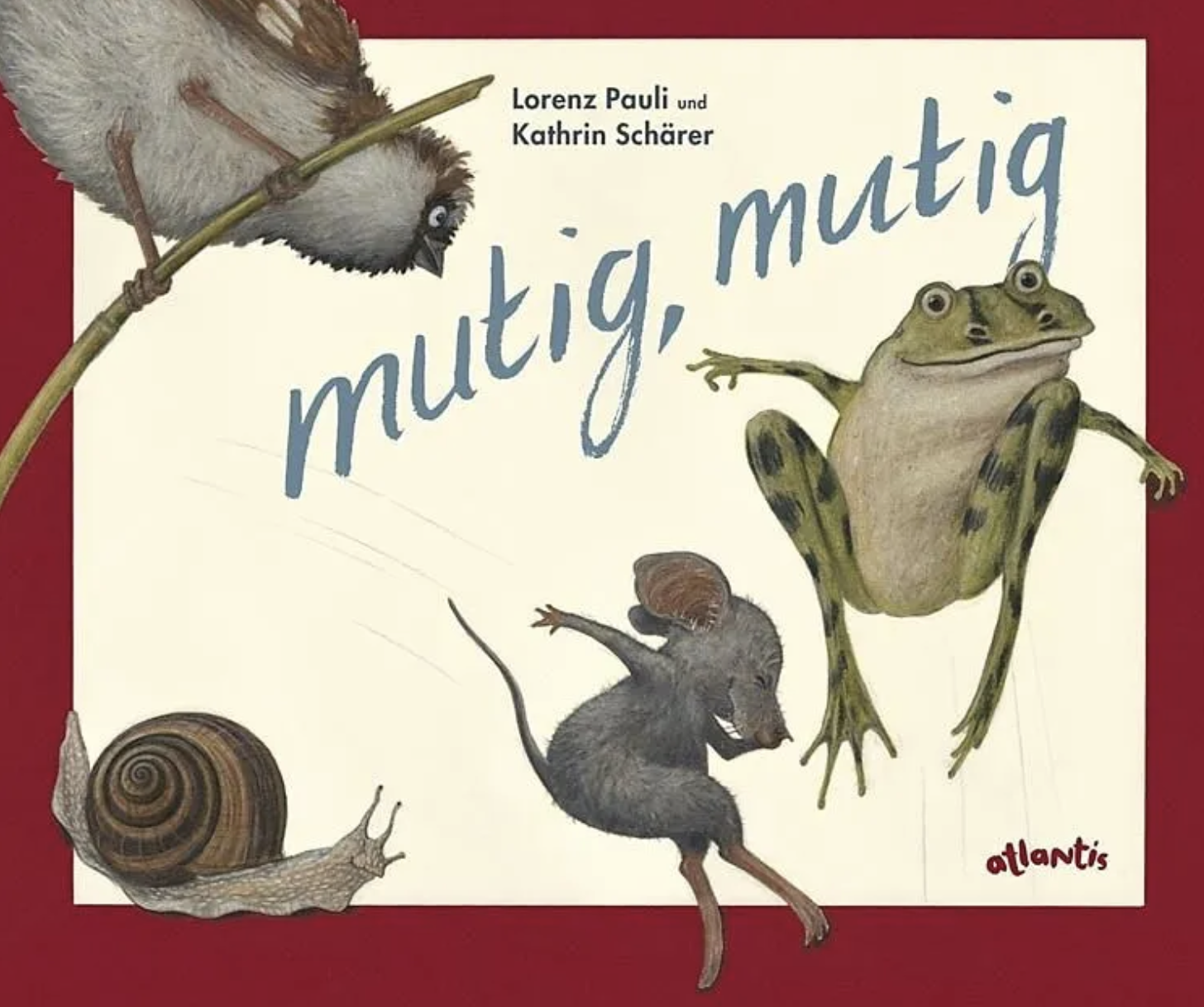 Buchcover | mutig mutig | Illustration: Kathrin Schärer