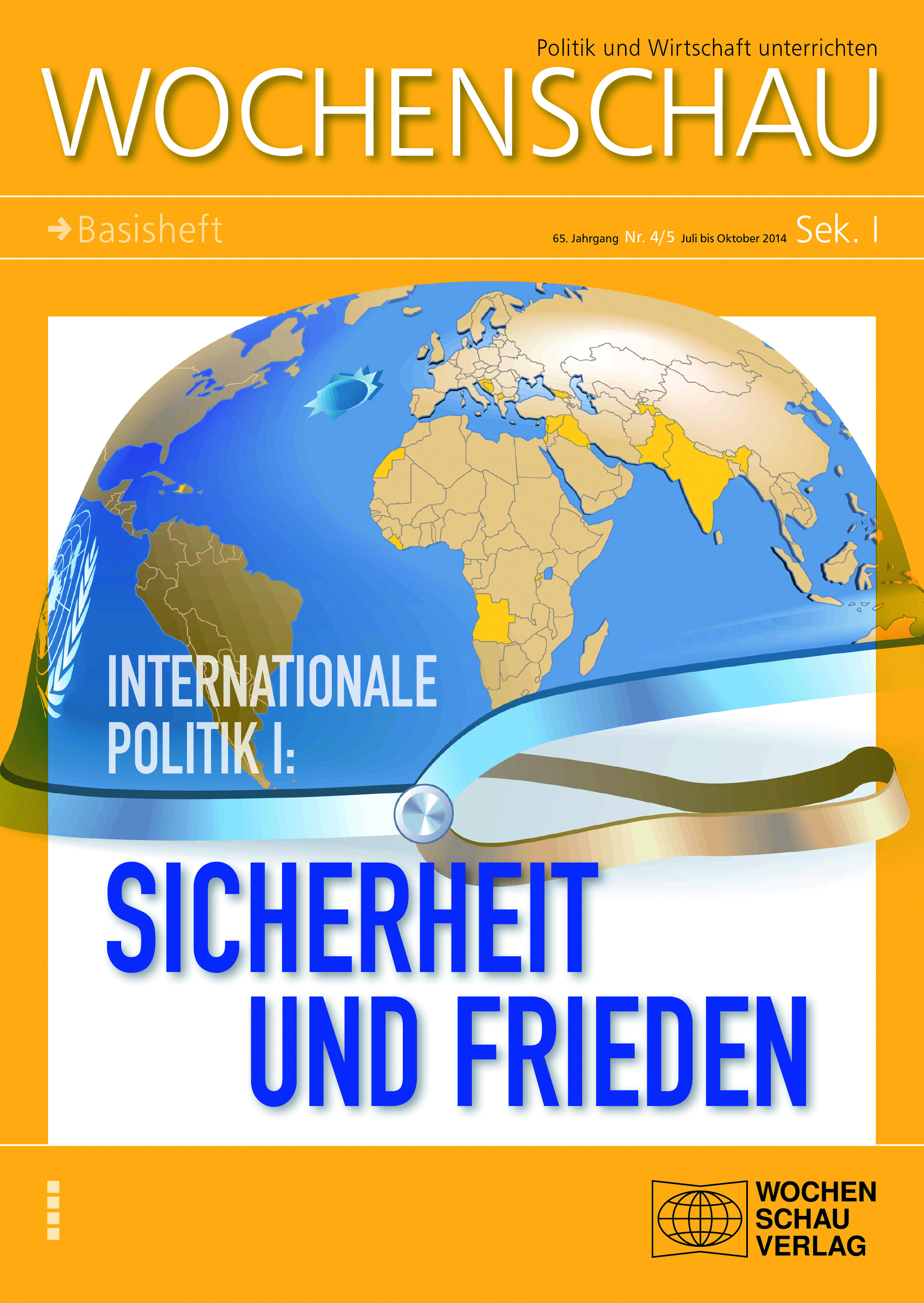 Titelbild der Publikation Sicherheit und Frieden aus dem Wochenschau-Verlag