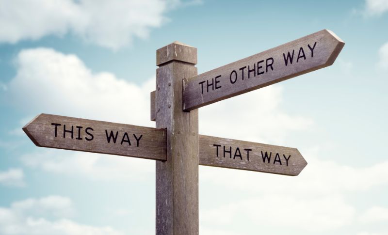 Wegweiserschild. Foto: Adobe Stock | Brian Jackson Wegweiserschild. Foto: Adobe Stock | Brian Jackson