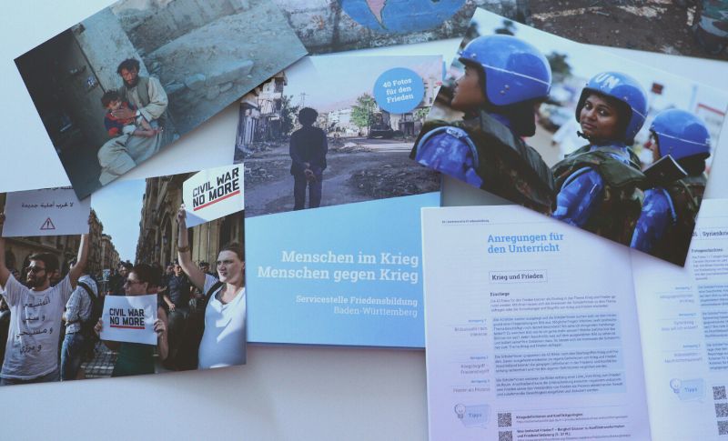 Fotomontage Bilderset | Servicestelle Friedensbildung